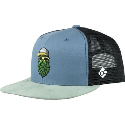 Bavarian Caps, Unisex, Cap, Hopfinator Snapback, Blau, Grau, (One Size) Bavarian Caps, Unisex, Cap, Hopfinator Snapback, Blau, Grau, (One Size)