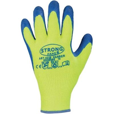 Stronghand, Handschuhe, Handschuhe Harrer Grösse 10 gelb/blau EN 388, EN511 PSA-Kategorie II, Gelb, (10) Stronghand, Handschuhe, Handschuhe Harrer Grösse 10 gelb/blau EN 388, EN511 PSA-Kategorie II, Gelb, (10)