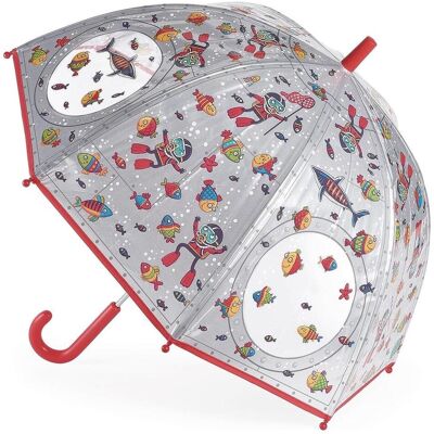 Djeco, Mädchen, Regenschirm, Regenschirm Unterwasser 70x68cm, Mehrfarbig Djeco, Mädchen, Regenschirm, Regenschirm Unterwasser 70x68cm, Mehrfarbig