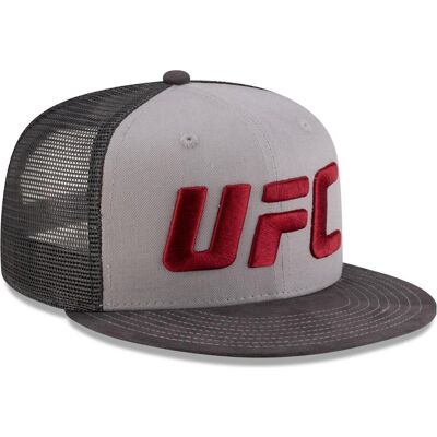 New Era, Herren, Cap, 9Fifty Mesh Snapback Cap - UFC MMA grau - S/M, Grau, (M, S) New Era, Herren, Cap, 9Fifty Mesh Snapback Cap - UFC MMA grau - S/M, Grau, (M, S)