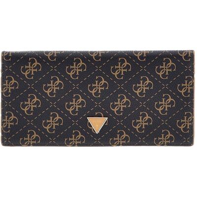 Guess Damen, Portemonnaie, Noreen Card Holder, Braun Guess Damen, Portemonnaie, Noreen Card Holder, Braun