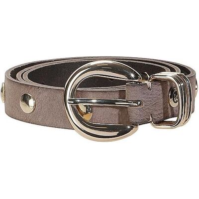 B.Belt, Damen, Gürtel, Ledergürtel, Grau, (95) B.Belt, Damen, Gürtel, Ledergürtel, Grau, (95)
