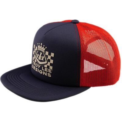 Troy Lee Designs, Herren, Cap, Trucker Snapback Cap, Friday Night, red/indigo, one size, Blau, Rot, (One Size) Troy Lee Designs, Herren, Cap, Trucker Snapback Cap, Friday Night, red/indigo, one size, Blau, Rot, (One Size)