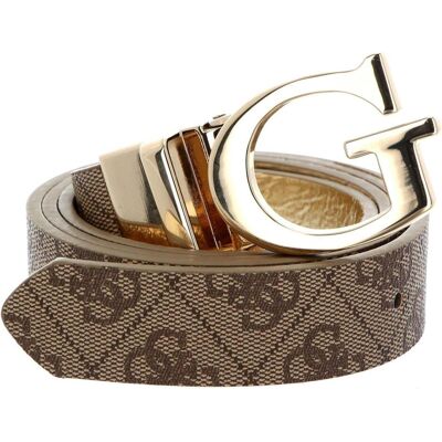 Guess Damen, Gürtel, Mika, Textile Belt, BW7423VIN30, Brown, For Women, Size M, Braun, (M) Guess Damen, Gürtel, Mika, Textile Belt, BW7423VIN30, Brown, For Women, Size M, Braun, (M)