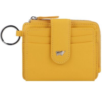 Braun Büffel, Unisex, Portemonnaie, Joy Kreditkartenetui RFID Schutz Leder 11 cm, Gelb Braun Büffel, Unisex, Portemonnaie, Joy Kreditkartenetui RFID Schutz Leder 11 cm, Gelb