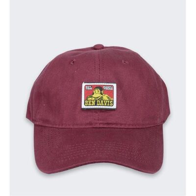 Adidas Herren, Cap, Ben Davis Twill Baseballkappe, burgunderrot, Rot, (One Size) Adidas Herren, Cap, Ben Davis Twill Baseballkappe, burgunderrot, Rot, (One Size)