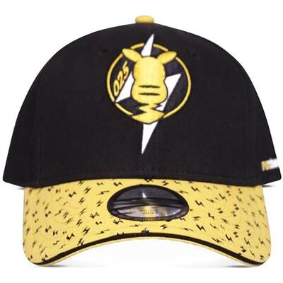 Difuzed, Herren, Cap, Pika Badge - Kappe, Schwarz, (One Size) Difuzed, Herren, Cap, Pika Badge - Kappe, Schwarz, (One Size)