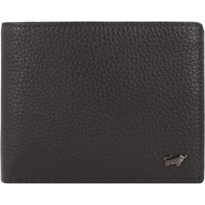 Braun Büffel, Herren, Portemonnaie, Theo Geldbörse RFID Schutz Leder 12 cm, Grau Braun Büffel, Herren, Portemonnaie, Theo Geldbörse RFID Schutz Leder 12 cm, Grau