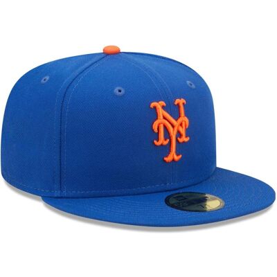New Era, Herren, Cap, 59Fifty Authentic Onfield New York Mets, Blau, (7 1/4) New Era, Herren, Cap, 59Fifty Authentic Onfield New York Mets, Blau, (7 1/4)