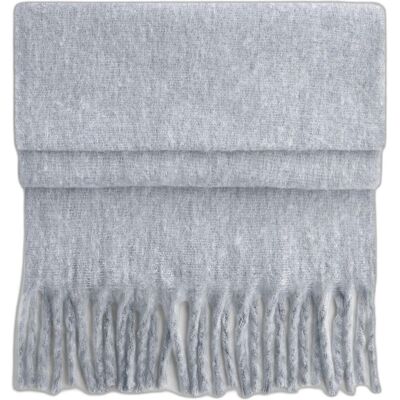Beechfield, Unisex, Schal, Fluffy Scarf, Grau Beechfield, Unisex, Schal, Fluffy Scarf, Grau
