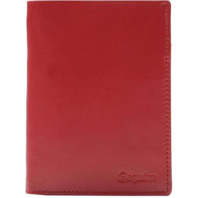 Esquire, Unisex, Portemonnaie, New Silk Wallet High with Flap, Rot Esquire, Unisex, Portemonnaie, New Silk Wallet High with Flap, Rot
