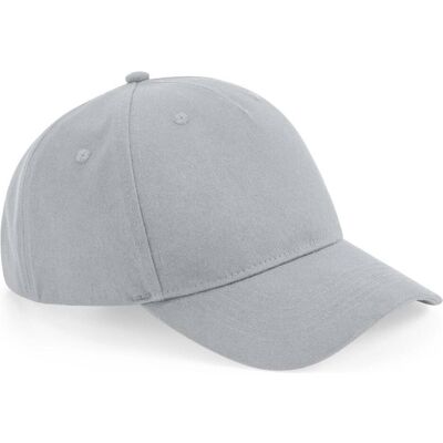 Beechfield, Unisex, Cap, Organic Cotton 5 Panel Cap, Grau Beechfield, Unisex, Cap, Organic Cotton 5 Panel Cap, Grau