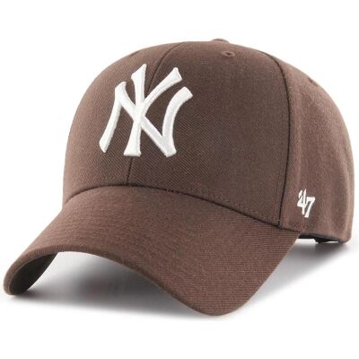 47 Brand, Unisex, Cap, MLB New York Yankees, Braun, (One Size) 47 Brand, Unisex, Cap, MLB New York Yankees, Braun, (One Size)