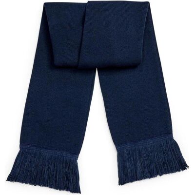 Beechfield, Unisex, Schal, Classic Knitted Scarf, Blau Beechfield, Unisex, Schal, Classic Knitted Scarf, Blau