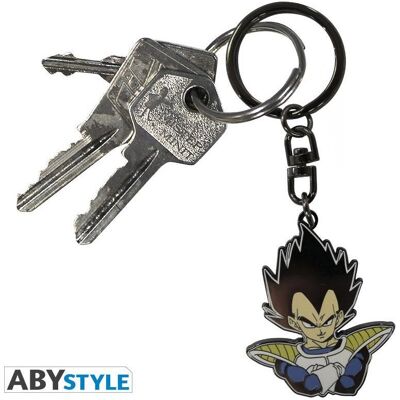 ABYstyle Schlüsselanhänger, Dragon Ball Vegeta Metal Keychain, Mehrfarbig ABYstyle Schlüsselanhänger, Dragon Ball Vegeta Metal Keychain, Mehrfarbig