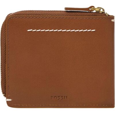 Fossil Unisex, Portemonnaie, Westover Large Zip Bifold, Braun Fossil Unisex, Portemonnaie, Westover Large Zip Bifold, Braun