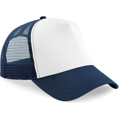 Beechfield, Unisex, Cap, Amerikanische Mütze, Weiss, Mehrfarbig, (One Size) Beechfield, Unisex, Cap, Amerikanische Mütze, Weiss, Mehrfarbig, (One Size)
