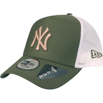 New Era, Herren, Cap, Trucker Cap - DIAMOND New York Yankees oliv, Grün New Era, Herren, Cap, Trucker Cap - DIAMOND New York Yankees oliv, Grün