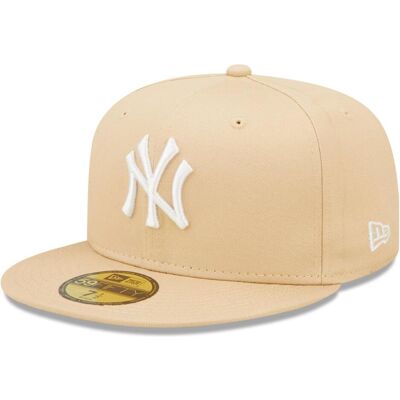 New Era, Herren, Cap, 59Fifty Fitted Cap - New York Yankees beige - 7 3/4, Beige, (7 3/4) New Era, Herren, Cap, 59Fifty Fitted Cap - New York Yankees beige - 7 3/4, Beige, (7 3/4)