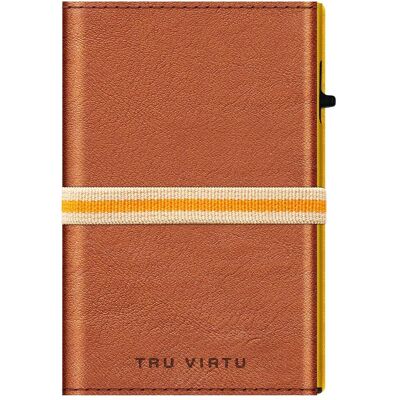 Tru Virtu, Unisex, Portemonnaie, Click & Slide Strap cross, Gold Tru Virtu, Unisex, Portemonnaie, Click & Slide Strap cross, Gold