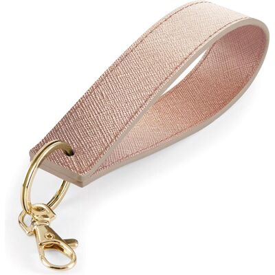 Bagbase, Unisex, Schlüsselanhänger, Schlüsselanhänger mit Schlaufe Boutique, Gold, Rosa Bagbase, Unisex, Schlüsselanhänger, Schlüsselanhänger mit Schlaufe Boutique, Gold, Rosa