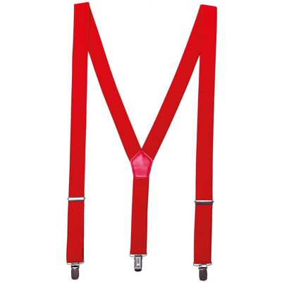 Premier, Herren, Gürtel, Hosenträger mit Abnähern, Rot, (One Size) Premier, Herren, Gürtel, Hosenträger mit Abnähern, Rot, (One Size)