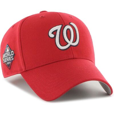 47 Brand, Herren, Cap, World Series Washington Nationals, Rot 47 Brand, Herren, Cap, World Series Washington Nationals, Rot