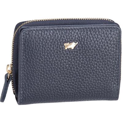 Braun Büffel, Damen, Portemonnaie, Asti Geldbörse Leder 10 cm, Blau Braun Büffel, Damen, Portemonnaie, Asti Geldbörse Leder 10 cm, Blau