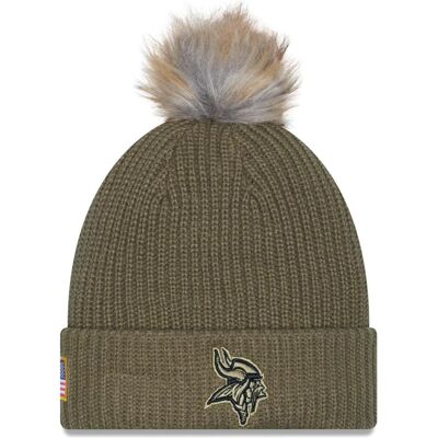 New Era, Damen, Mütze, Damen Mütze - Salute To Service Minnesota Vikings, Grün, (One Size) New Era, Damen, Mütze, Damen Mütze - Salute To Service Minnesota Vikings, Grün, (One Size)