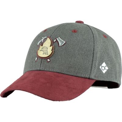 Bavarian Caps, Unisex, Cap, Feuerwehr Curved, Grau, (One Size) Bavarian Caps, Unisex, Cap, Feuerwehr Curved, Grau, (One Size)