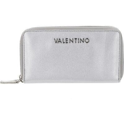 Valentino, Damen, Portemonnaie, Divina Kartenhalter - Silber, Silber Valentino, Damen, Portemonnaie, Divina Kartenhalter - Silber, Silber