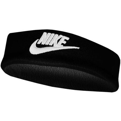 Nike Unisex, Stirnband, Klassisches Frottee-Stirnband, Schwarz Nike Unisex, Stirnband, Klassisches Frottee-Stirnband, Schwarz
