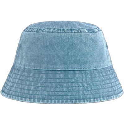 Beechfield, Hut, Junior Vintage Bucket Hat, Blau Beechfield, Hut, Junior Vintage Bucket Hat, Blau