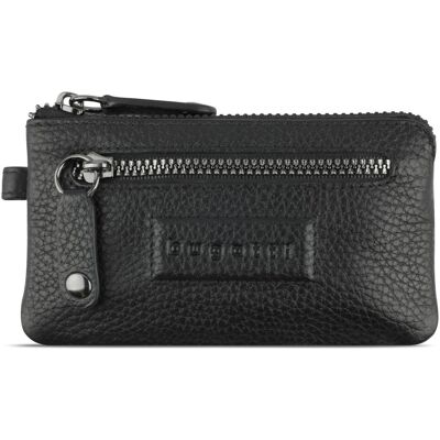 Bugatti Damen, Portemonnaie, Elsa Schlüsseletui Leder 12.5 cm, Schwarz Bugatti Damen, Portemonnaie, Elsa Schlüsseletui Leder 12.5 cm, Schwarz