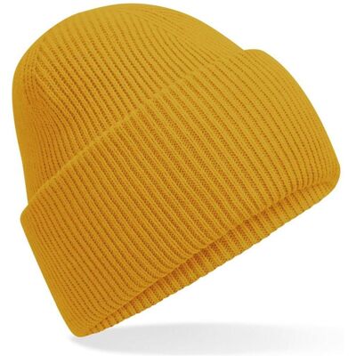 Beechfield, Herren, Mütze, Classic Engineered Deep Cuffed Beanie, Gelb, (One Size) Beechfield, Herren, Mütze, Classic Engineered Deep Cuffed Beanie, Gelb, (One Size)