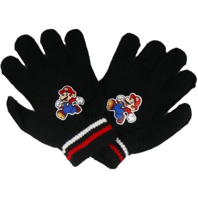 GED, Unisex, Mütze, Super Mario Run Kindermütze + Handschuhe Set 54 cm, Rot, Mehrfarbig, Schwarz GED, Unisex, Mütze, Super Mario Run Kindermütze + Handschuhe Set 54 cm, Rot, Mehrfarbig, Schwarz