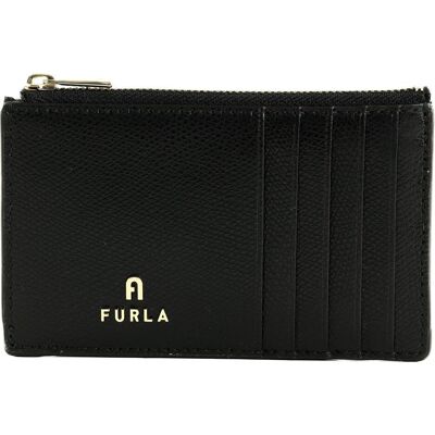 Furla, Damen, Portemonnaie, Kartenetui "Camelia" schwarz, Schwarz Furla, Damen, Portemonnaie, Kartenetui "Camelia" schwarz, Schwarz