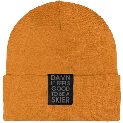 Elevenate, Unisex, Mütze, Skier Beanie, Orange, (One Size) Elevenate, Unisex, Mütze, Skier Beanie, Orange, (One Size)