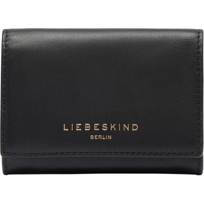 Liebeskind Berlin, Damen, Portemonnaie, Kodiaq Sheep Hilla Louisa Wallet, Schwarz Liebeskind Berlin, Damen, Portemonnaie, Kodiaq Sheep Hilla Louisa Wallet, Schwarz