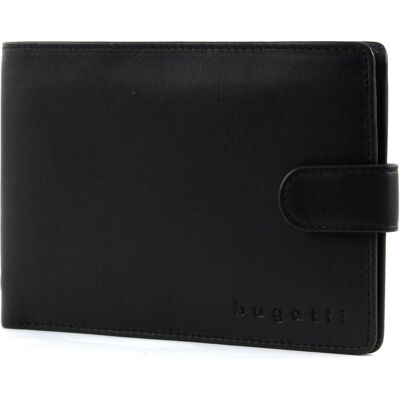 Bugatti Herren, Portemonnaie, Primo RFID Travel Wallet, Schwarz Bugatti Herren, Portemonnaie, Primo RFID Travel Wallet, Schwarz