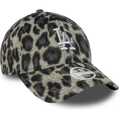 New Era, Damen, Cap, 9Forty Damen Baseballkappe Dodgers Cosy Animal, Grau, (One Size) New Era, Damen, Cap, 9Forty Damen Baseballkappe Dodgers Cosy Animal, Grau, (One Size)