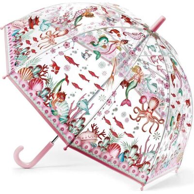 Djeco, Unisex, Regenschirm, Regenschirm Meerjungfrau 70x68cm, Mehrfarbig Djeco, Unisex, Regenschirm, Regenschirm Meerjungfrau 70x68cm, Mehrfarbig