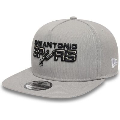 New Era, Herren, Cap, 9Fifty A-Frame Snapback Cap - San Antonio Spurs - S/, Grau New Era, Herren, Cap, 9Fifty A-Frame Snapback Cap - San Antonio Spurs - S/, Grau