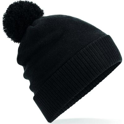 Beechfield, Unisex, Mütze, Thermal Snowstar Beanie, Schwarz, (One Size) Beechfield, Unisex, Mütze, Thermal Snowstar Beanie, Schwarz, (One Size)