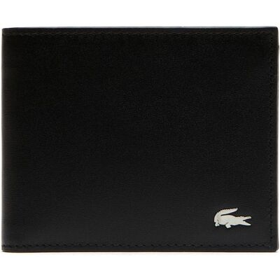 Lacoste, Herren, Portemonnaie, FG S Billfold, Schwarz Lacoste, Herren, Portemonnaie, FG S Billfold, Schwarz