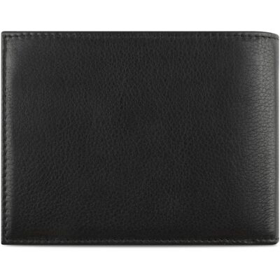 Bugatti Herren, Portemonnaie, Geldbörse Nome Horizontal Wallet with Flap III, Schwarz Bugatti Herren, Portemonnaie, Geldbörse Nome Horizontal Wallet with Flap III, Schwarz