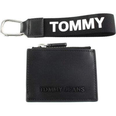 Tommy Hilfiger Damen, Portemonnaie, TJW Femme PU Giftbox, Schwarz Tommy Hilfiger Damen, Portemonnaie, TJW Femme PU Giftbox, Schwarz