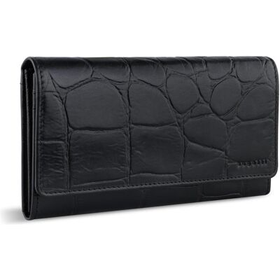 Bugatti Damen, Portemonnaie, Geldbörse NEVIO, Schwarz Bugatti Damen, Portemonnaie, Geldbörse NEVIO, Schwarz