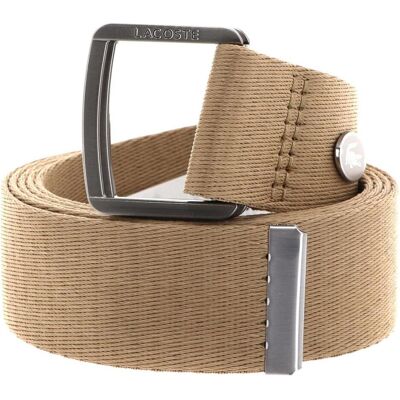 Lacoste, Herren, Gürtel, Casual 35 Woven Strap, Beige Lacoste, Herren, Gürtel, Casual 35 Woven Strap, Beige