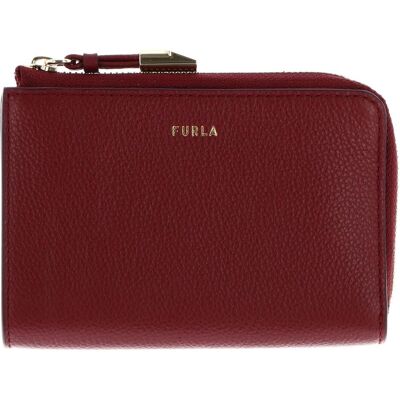 Furla, Damen, Portemonnaie, Vitello Night Goccia Card Case, Rot Furla, Damen, Portemonnaie, Vitello Night Goccia Card Case, Rot